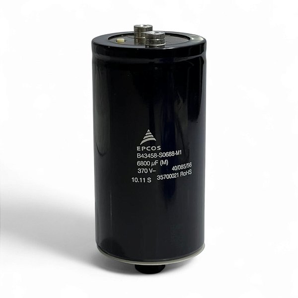 Capacitor Eletrolítico EPCOS B43458-S0688-M1 370V 6800UF