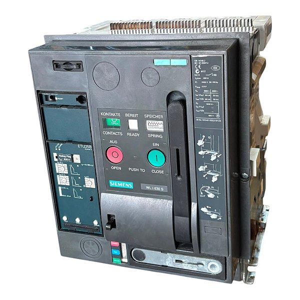 Disjuntor 630A 1000V Siemens - 3WL1106-3CB35-5AM2-Z