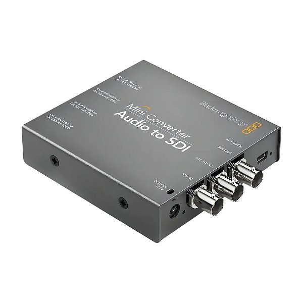 Conversor Áudio Para Sdi Blackmagic Design Mini Convmcauds2