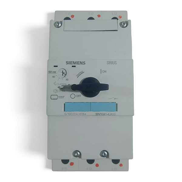 Disjuntor Motor Siemens 3rv1041-4ja10 Regulagem 45-63a