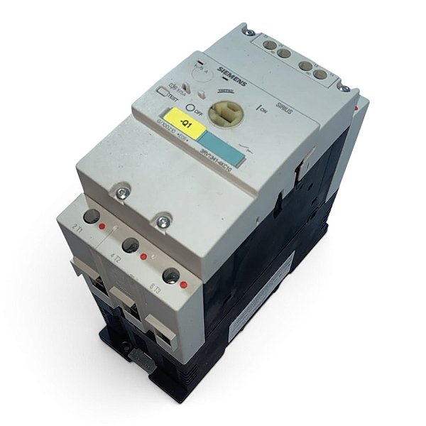 Disjuntor Motor Siemens Sirius 3rv1341-4kc10 3p 75a S3