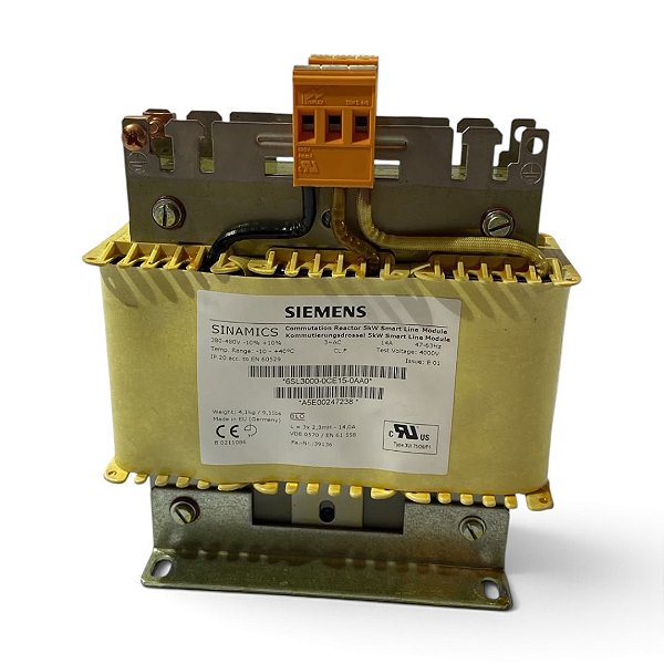 Reator De Linha Siemens Sinamics 5kw 6SL3000-0CE15-0AA0