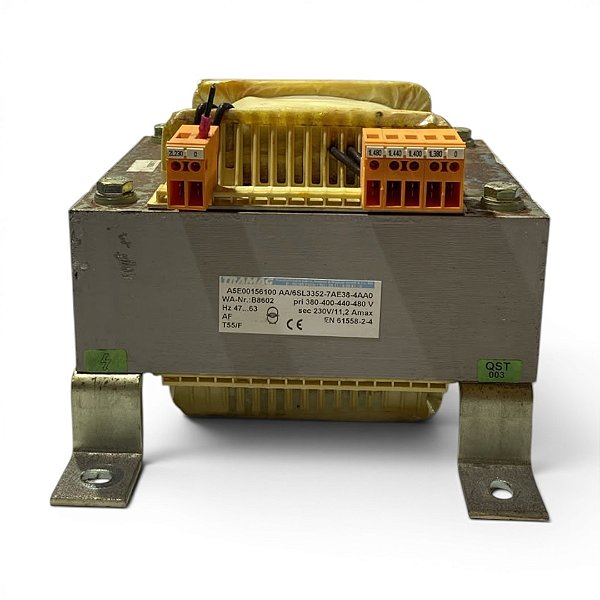 ransformador Reposicao Siemens 6SL3352-7AE38-4AA0