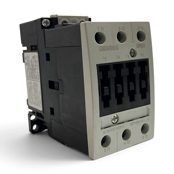 Contator Siemens 3RT1035-1AF04 110V 40A