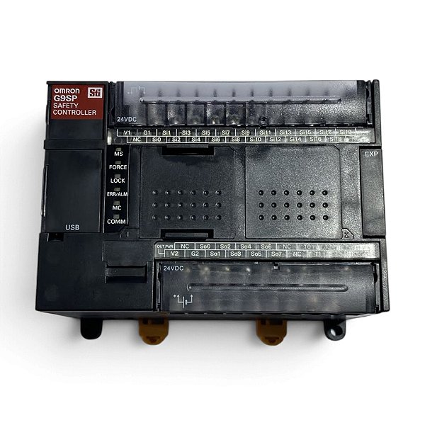 CLP Seguranca Omron G9SP-N20S Controlador PLC Safe