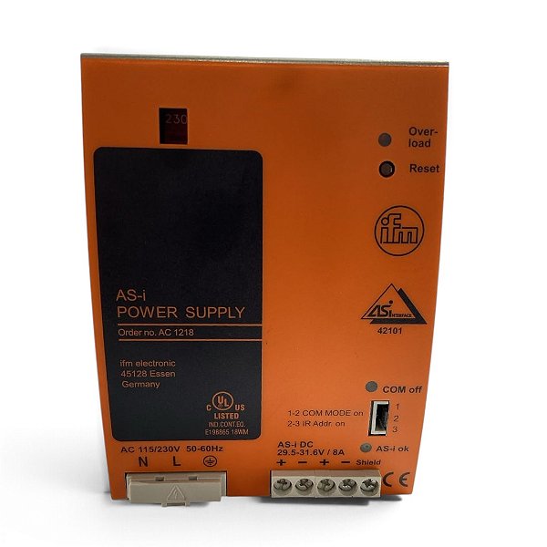 Fonte Alimentação IFM Electronic AC1218 8A AS-i