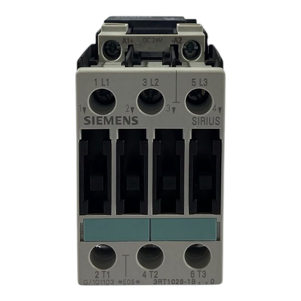 Contator Siemens 40A 690V 3RT1026-1B / 3ZX1012-0RT02-1AA1