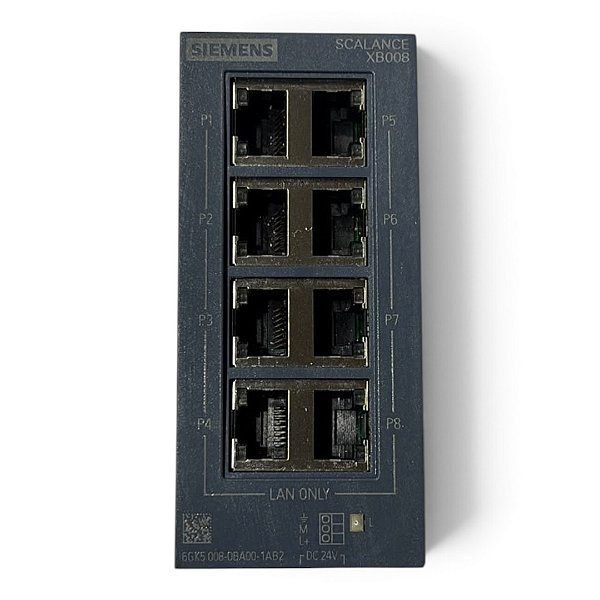 Switch Industrial Siemens Scalance XB008 6GK50080BA001AB2