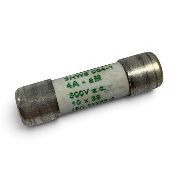 Kit 10 Fusível Cilíndrico 10x38mm 4A Siemens - 3NW8004-1