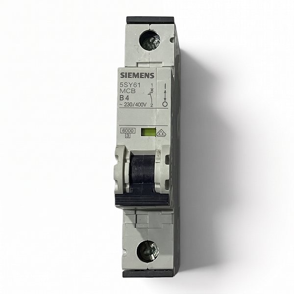 Mini Disjuntor Termomagnético 1P Siemens - 5SY61 B4