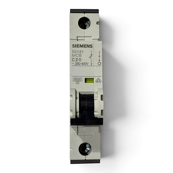 Disjuntor Monopolar 20A Siemens - 5SY6120-7 C20