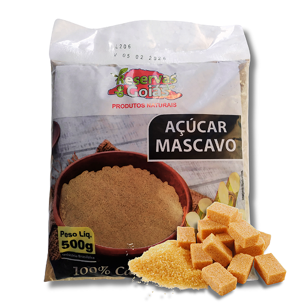 Açúcar Mascavo 500g – Cajuzin