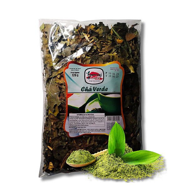 Chá Verde 120g – Cajuzin