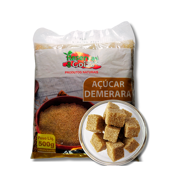 Açúcar Demerara 500g – Cajuzin
