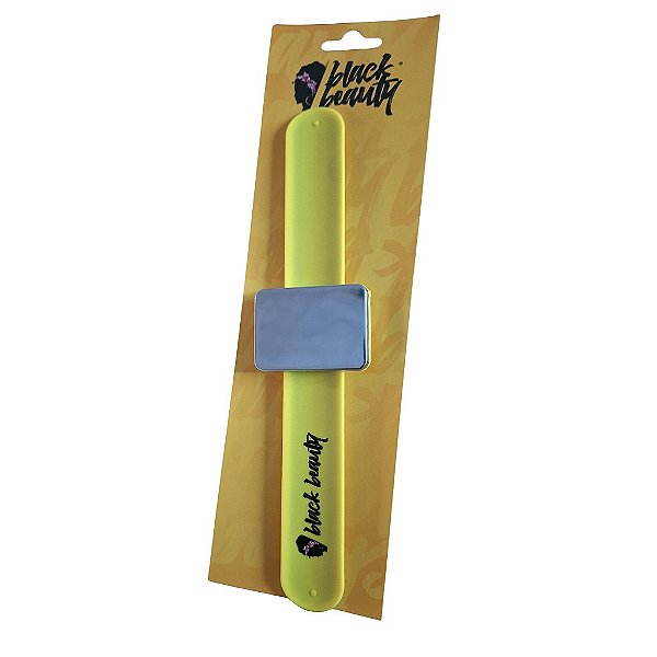 Pulseira Suporte Para Pomada Formato Quadrado - Amarelo