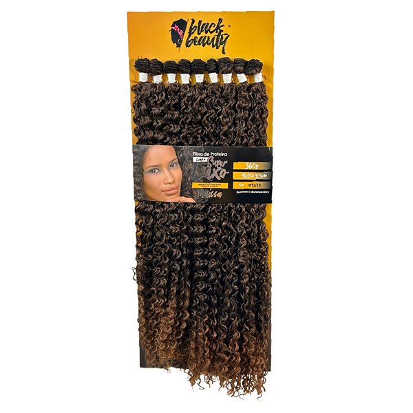 Cabelo Fibra de Proteína Super Luxo Melissa - Cor MT2/30