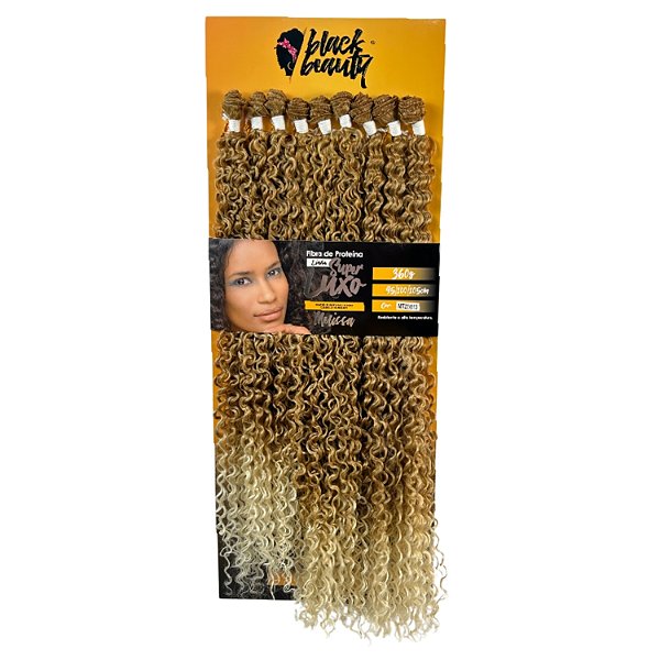 Cabelo Fibra de Proteína Super Luxo Melissa - Cor MT27/613