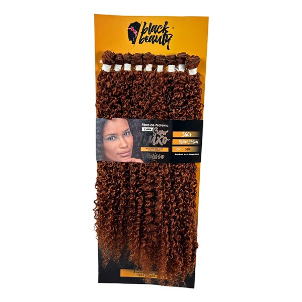 Cabelo Fibra de Proteína Super Luxo Melissa - Cor 350