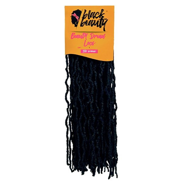Cabelo Fibra Orgânica Beauty Dread Locs 70Cm - Cor 01