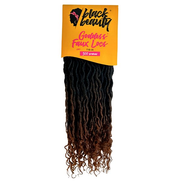 Cabelo Fibra Sintética Goddess Faux Locs 60cm - Cor T1B/30