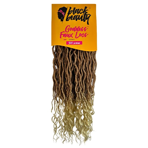 Cabelo Fibra Sintética Goddess Faux Locs 60cm - Cor T27/613