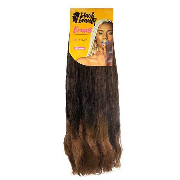 Cabelo Fibra Sintética Jumbão 51" 400g  - Cor T1B/27 #off
