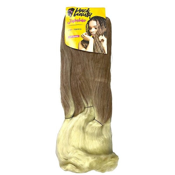 Cabelo Fibra Sintética Jumbão 51 400g  - Cor T30/613 #off