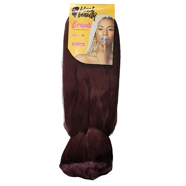 Cabelo Fibra Sintética Jumbão 51" 400g - Cor 33 #off