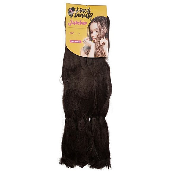Cabelo Fibra Sintética Jumbão 51" 400g - Cor 06 #off