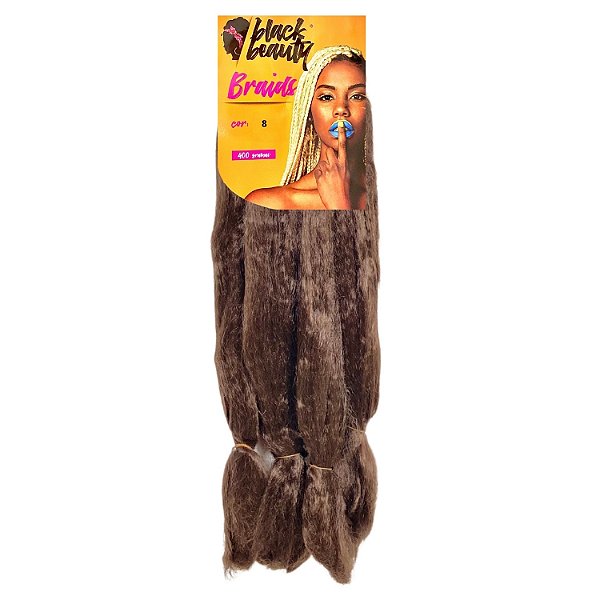 Cabelo Fibra Sintética Jumbão 51" 400g - Cor 08 #off
