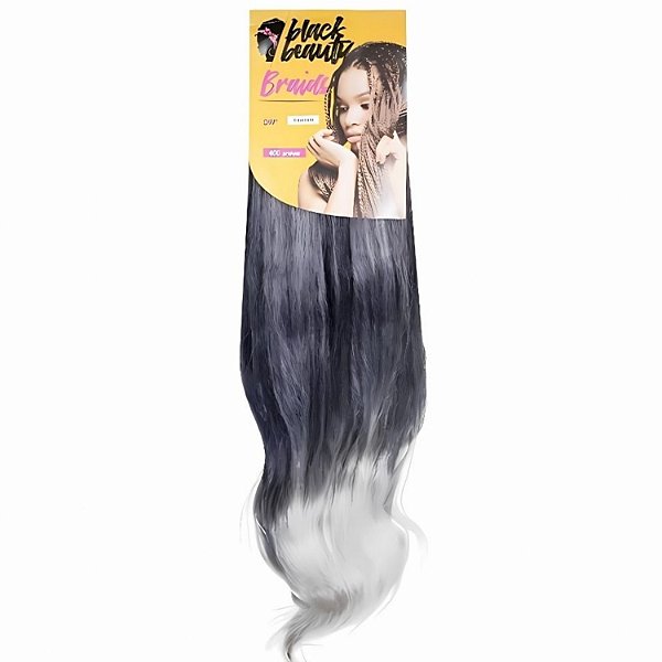Cabelo Fibra Sintética Jumbão 51" COLORS 400g - Cor T1B/WHITE #off