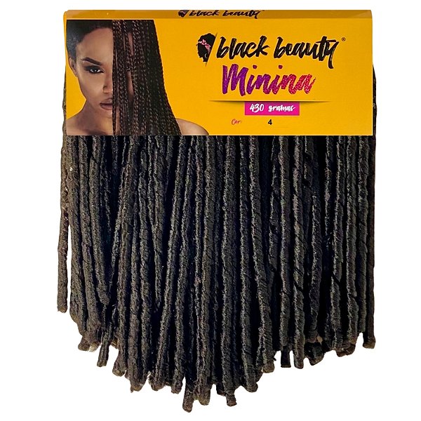 Cabelo Fibra Sintética Minina Nina 45cm - Cor 04
