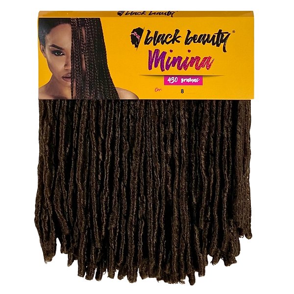 Cabelo Fibra Sintética Minina Nina 45cm - Cor 08