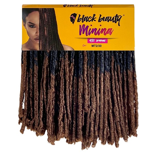 Cabelo Fibra Sintética Minina Nina 45cm - Cor MT2/30