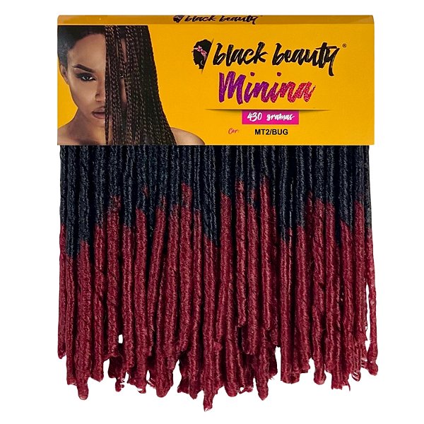 Cabelo Fibra Sintética Minina Nina 45cm - Cor MT2/BUG
