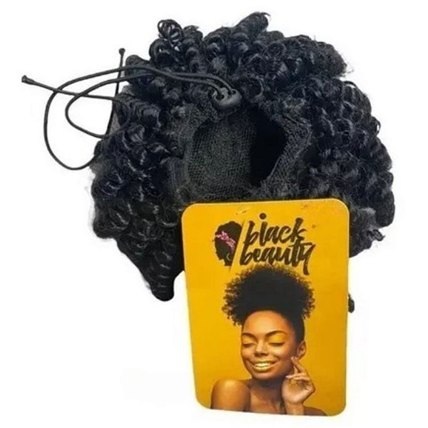 Coque Afro Puff Orgânica - Cor 1