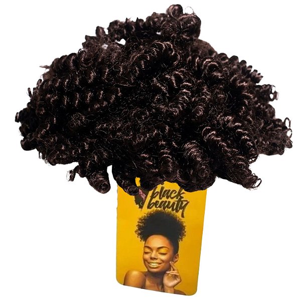 Coque Afro Puff Orgânica - Cor 4