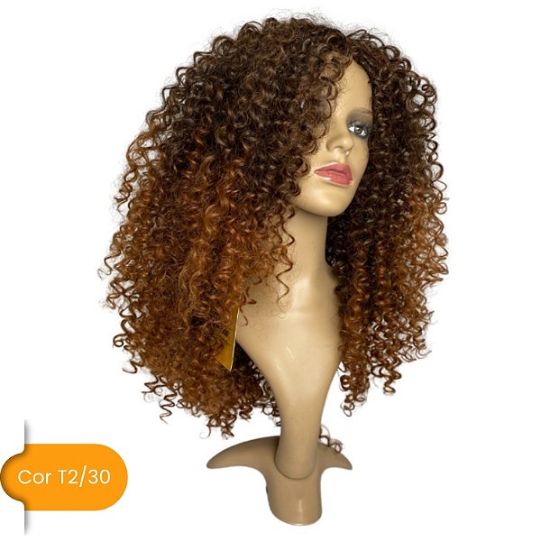 Peruca Wig de Fibra Orgânica Marcia 50Cm - Cor T2/30