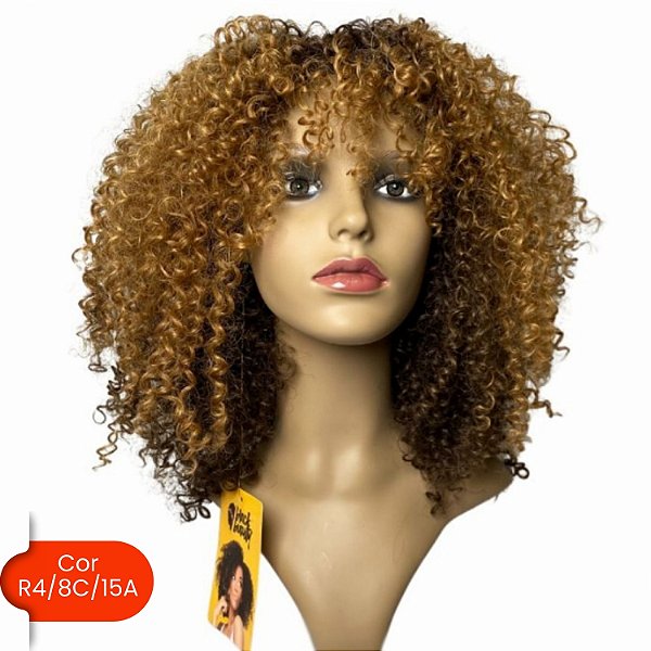 Peruca Wig de Fibra Orgânica Maya 33cm - Cor R4/8C/15A