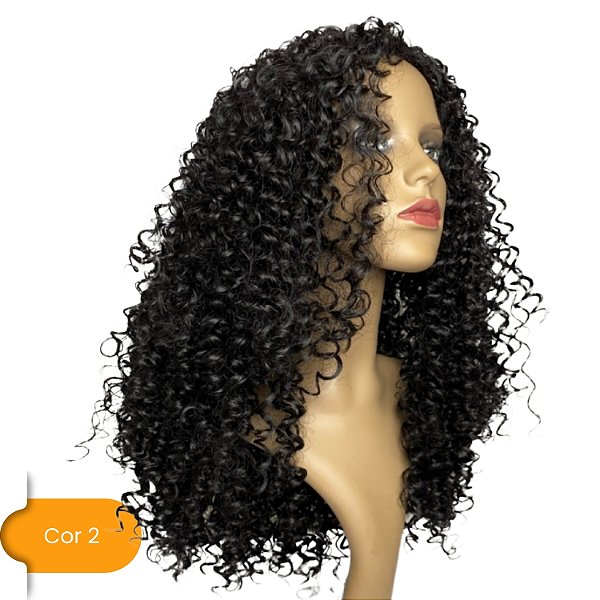 Peruca Wig de Fibra Sintética Rhaissa 60Ccm - Cor 02