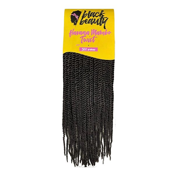 Cabelo de Fibra Sintética Black Beauty Havana Mambo Twist 60 cm - Cor 04