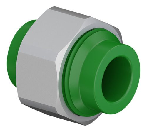 União 25mm PPR Verde Tigre