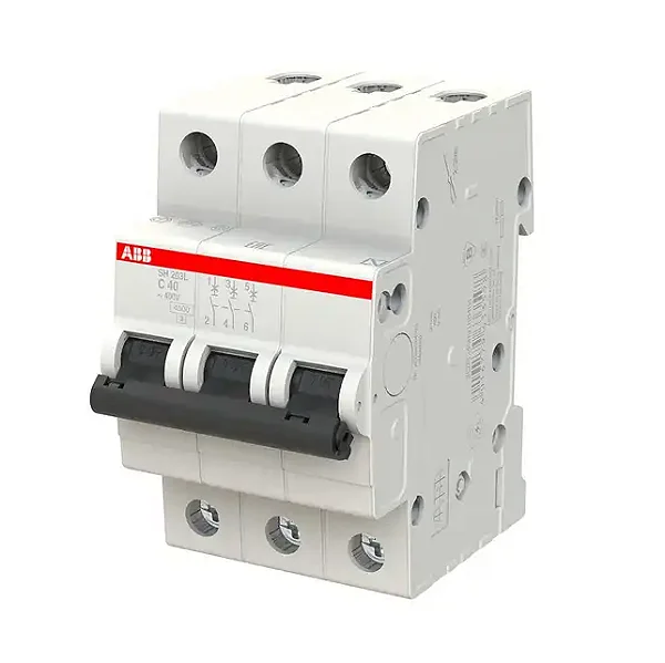 Disjuntor Tripolar 63a Sh203 T-c63 - Abb