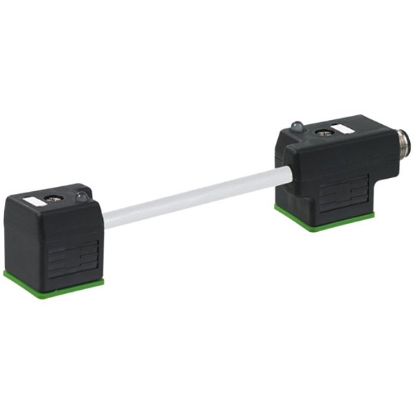 Adaptador Pur 18mm M12 DZ+LD CZ 200mm MurrElektronik