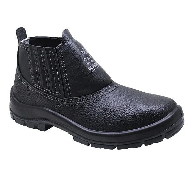 Bota de Segurança Flex Elástico Preta N°41 Kadesh