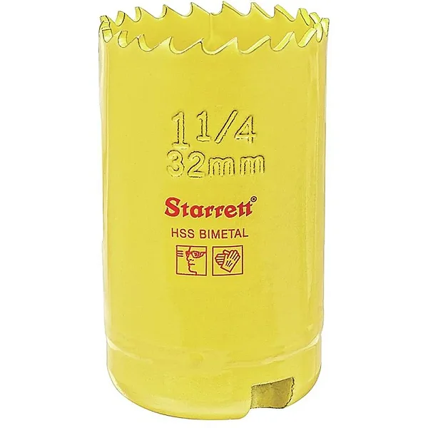 Serra Copo Bi-metal 32mm Fast Cut 1.1/4 Pol. Starrett