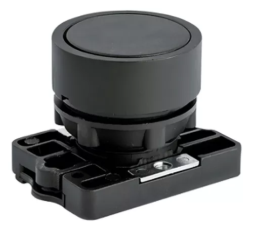 Botão De Comando Preto Slprn8f Steck