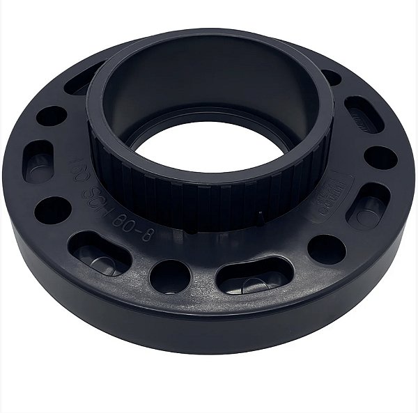 Flange Solto Fêmea PVC-U 6" SCH80 - Aqua Plastic