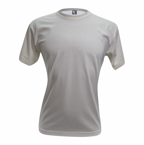 Camiseta Infantil Off - White Algodão Penteado Fio 30.1 – Premium