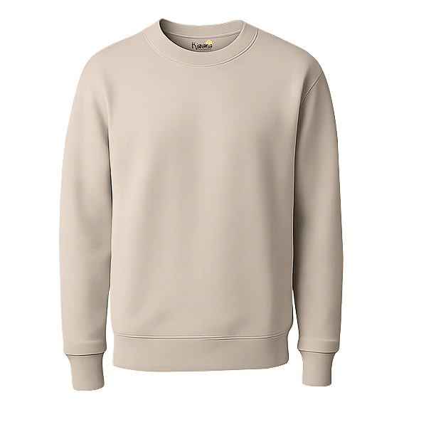 Moletom Blusão Off White em Moletom 3 Cabos Peluciado Adulto